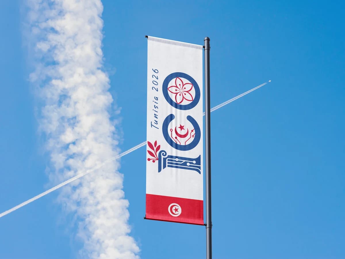 Pole Banner ICO Logo